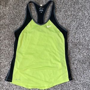 Nike Dri Fit Green Workout Tank